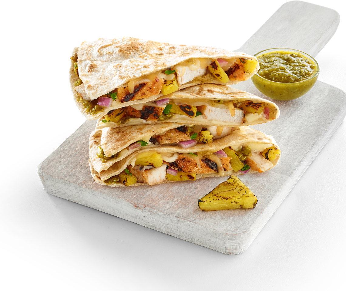 Island Chicken Quesadilla
